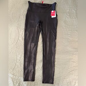 SPANX Faux Leather Leggings NWT